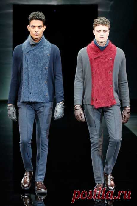 Идея от Armani: кардиган + шарф (мк) / Свитер или кардиган: вторая жизнь / ВТОРАЯ УЛИЦА