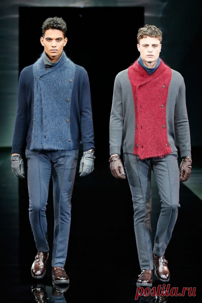 Идея от Armani: кардиган + шарф (мк) / Свитер или кардиган: вторая жизнь / ВТОРАЯ УЛИЦА
