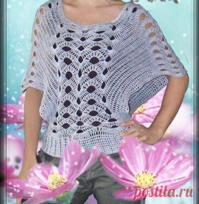 Кофточка крючком