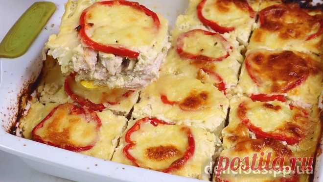 Вкусная сочная запеканка из куриного филе (ужин Готовить Легко). Если вы задумываетесь о том, что приготовить на ужин, и хотите, чтобы это было не только вкусно, но и быстро, то рецепт запеканки из куриного филе - именно