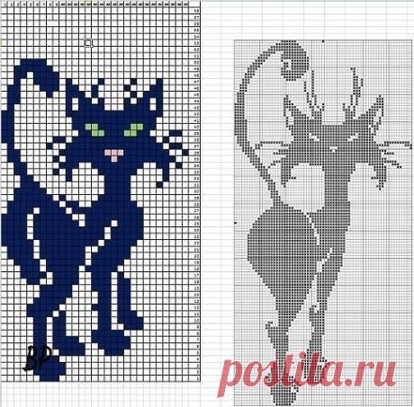 Схемы жаккард / Интересный космос