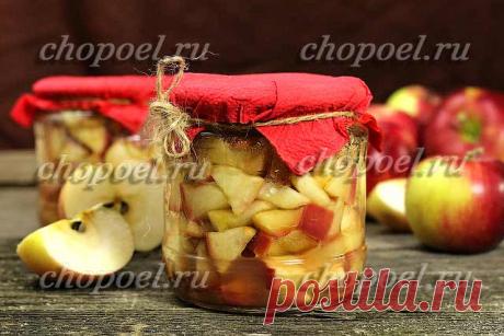 Заготовка из яблок для пирогов на зиму.