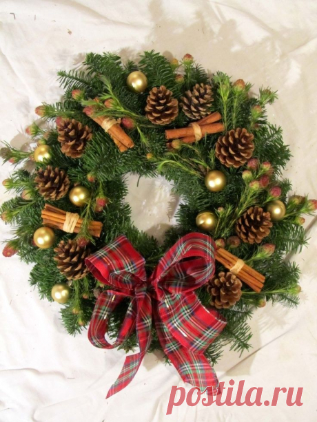 Новогодний декор из шишек! (много идей) - Новый год - Женский Мир