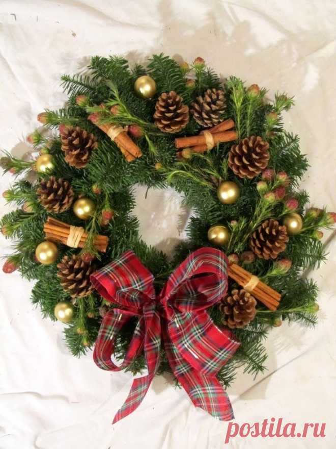 Новогодний декор из шишек! (много идей) - Новый год - Женский Мир