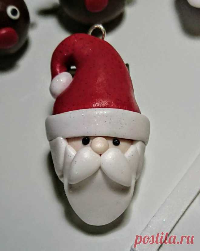 Дед Мороз из полимерной глины | 22 фото | Santa polymer clay