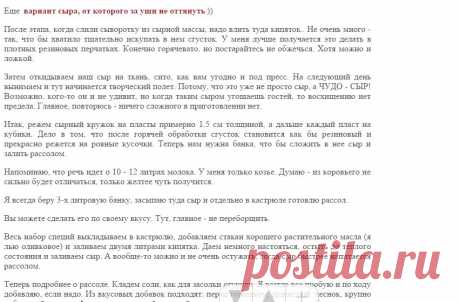 Как делать сыр дома - пепсин