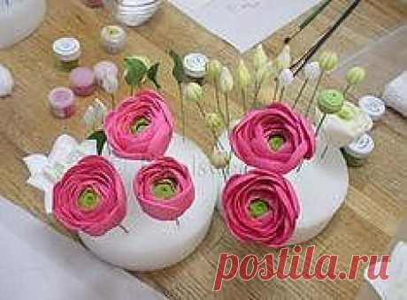 Tuto: sugar flowers