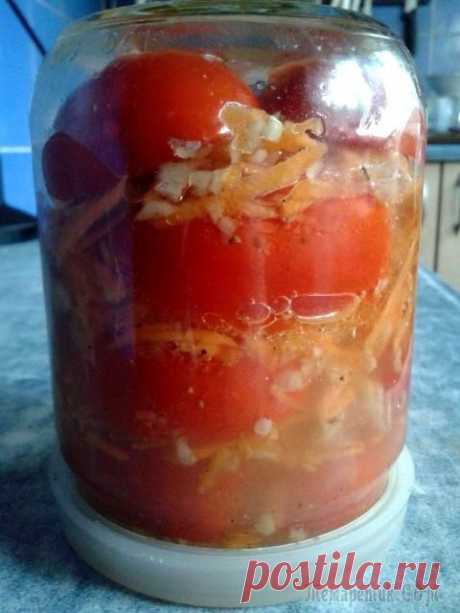 Закуска помидоры по - корейски - просто и вкусно!
