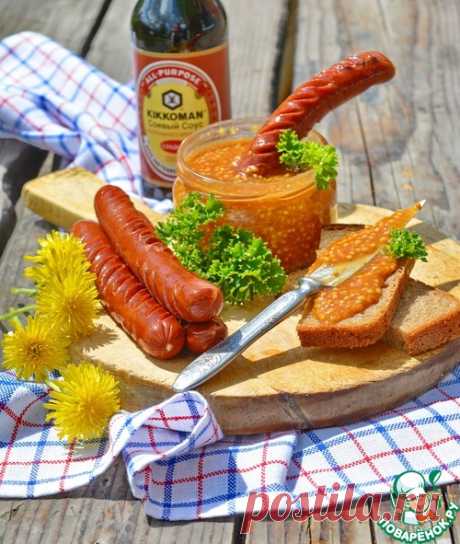 Сладкая абрикосовая горчица - кулинарный рецепт