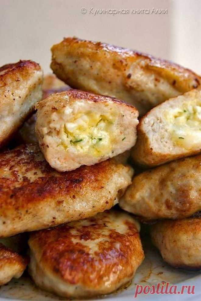 Вкуснейшие котлеты с ОЧЕНЬ ВКУСНОЙ НАЧИНКОЙ. Пошаговое приготовление