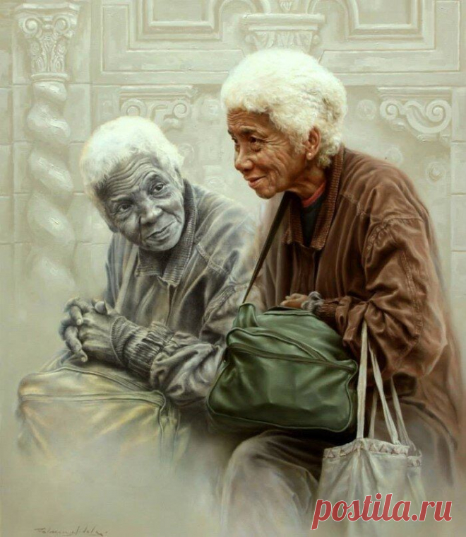 Галерист Джонни Паласиос Идальго — красота женщин на картинах художника