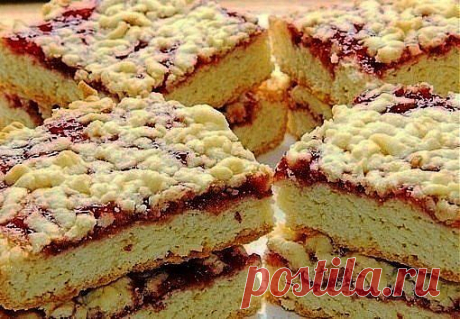 Тертый пирог к чаю - просто и вкусно!.