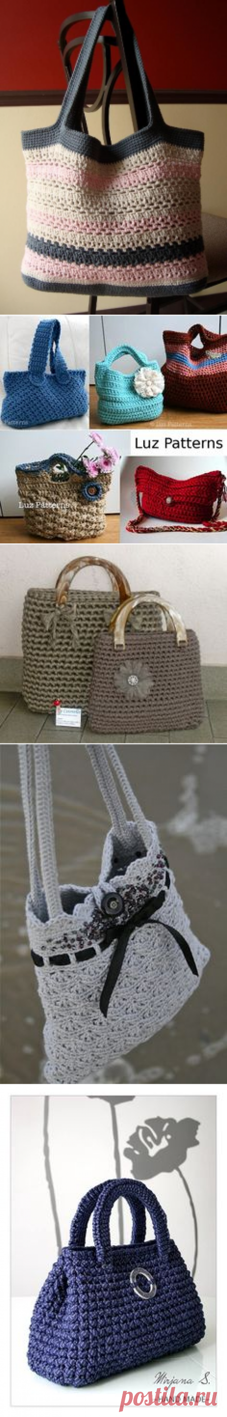 (1) Free crochet bag pattern. | Crochet Bags, Purses