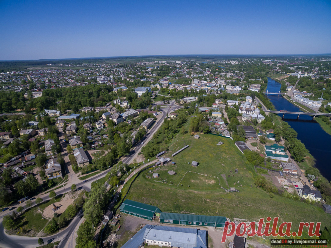 Экспозиционно-интерактивный комплекс "Новоторжский кремль" (Торжок).  |  Борисоглебский монастырь в Торжке с квадрокоптера - Летопись Русской Усадьбы