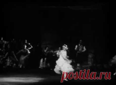 Maya Plisetskaya performing Laurencia, 1959 (fragment)