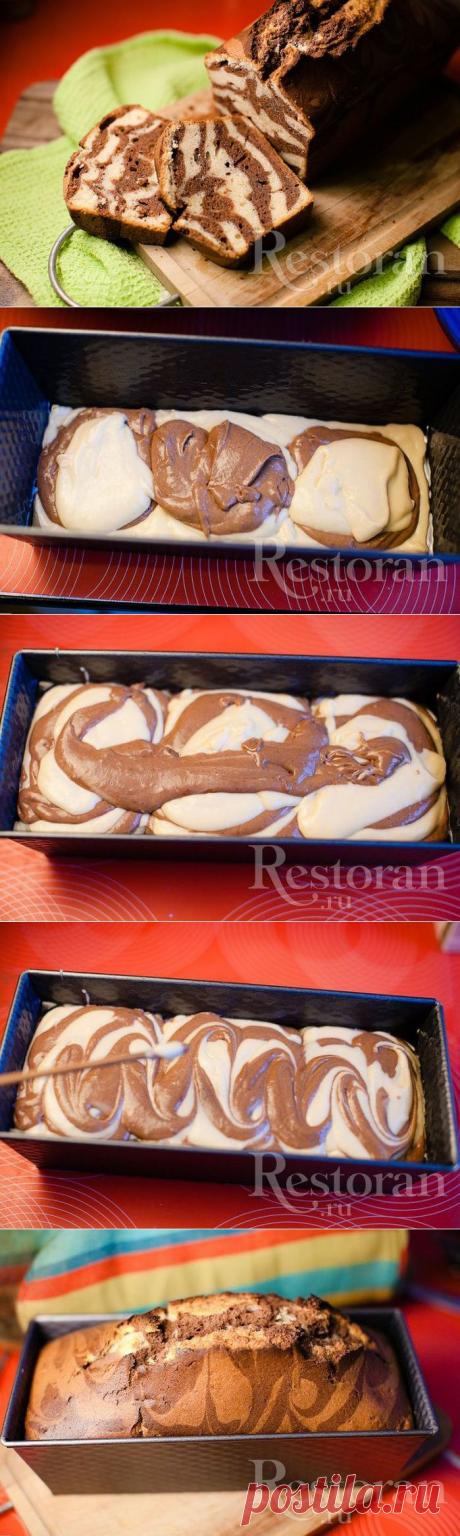 Мраморный кекс ... с утренним кофе, мрррррр!!.