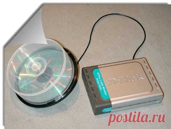 Сделай сам wi-fi антенну из упаковки для CD-ROM