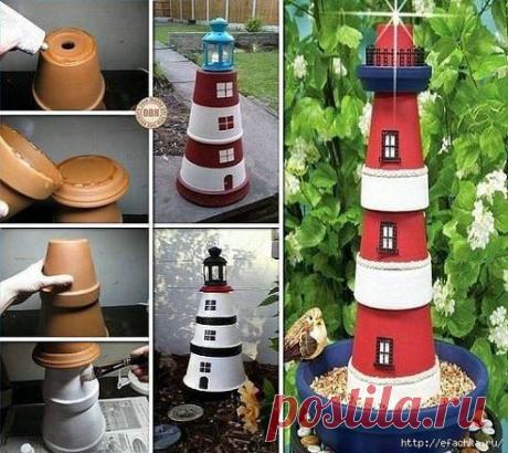 В мире поделок. Добавлена фотография в альбом Декор в саду и в доме.