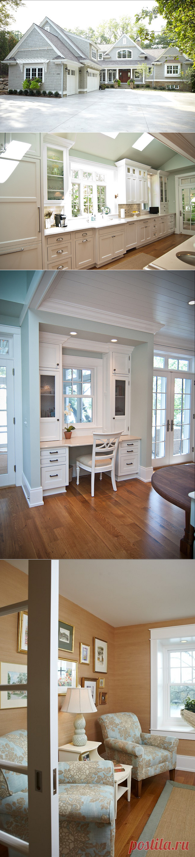 East Coast Inspired Shingle Home - Home Bunch - An Interior Design & Luxury Homes Blog