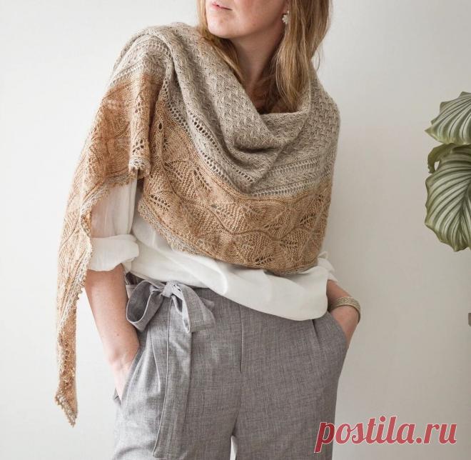 Вязаные шали обещают стать самым трендовым аксессуаром середины 20-х - подборка 20 идей для вдохновения | Вязалушка | Дзен