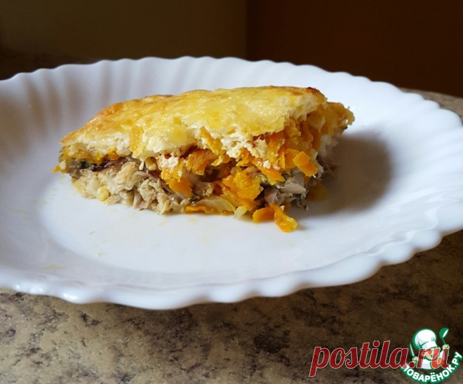 Скумбрия под подушкой Кулинарный рецепт