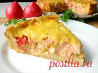 КАРТОФЕЛЬНЫЙ ПИРОГ - ВОСТОРГ!