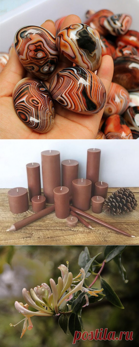 Velas Marrones. Significado