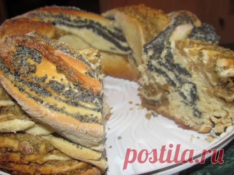 Плетенка из дрожжевого теста с маком рецепт с фото пошагово - 1000.menu