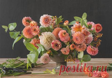 Букеты круглый год: 40 пошаговых уроков, пушистые пионы и ковбойские сапоги | Блог издательства «Манн, Иванов и Фербер»