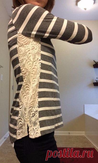 Обновляем одежду своими руками: Идеи переделки блузок, футболок, рубашек