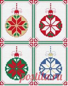 Set of 4 Christmas Cards