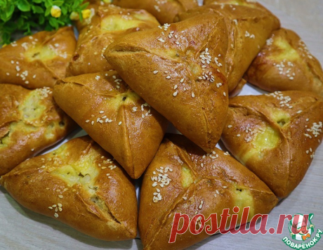 Пирожки с курицей-тесто на кефире – кулинарный рецепт