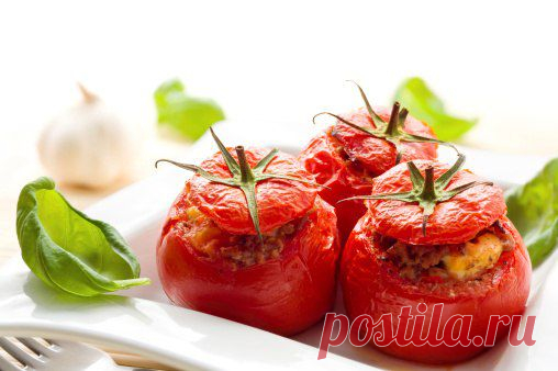 Фаршированные помидоры - 5 рецептов оригинальной закуски.