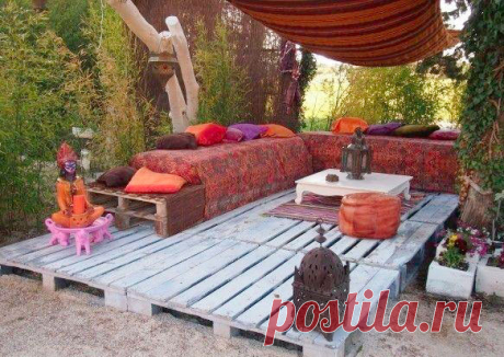 Как превратить деревянные палеты в оригинальную мебель – 30 идей