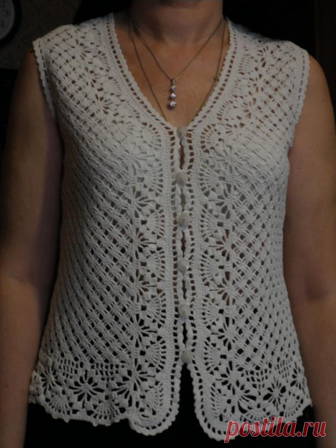 Красивая летняя кофточка.