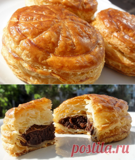 Питивье с шоколадом (Pithiviers) Комплимент от Шефа.