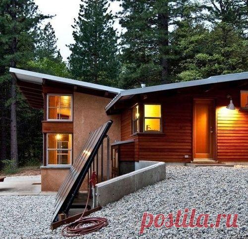 Огнестойкий дом из соломы!