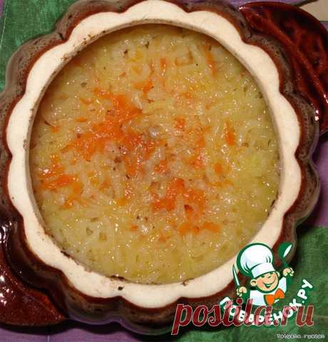 Куриный плов в горшочках - кулинарный рецепт