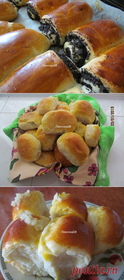 Мои пирожки и пампушки (тесто из хлебопечки) : Выпечка несладкая