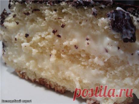 Бостонский кремовый пирог(Boston Cream Pie) • Американская кухня