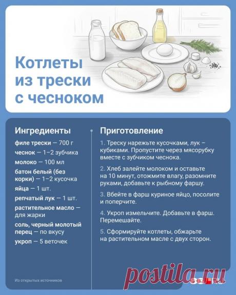 6 вкусных рецептов рыбных котлет: как приготовить быстро и просто - 23 ноября 2025 | 76.ру