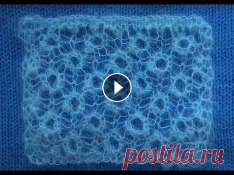 Вяжем шетландский узор Птичий глаз Bird's Eye Pattern Один из самых красивых шетландских узоров &quot;птичий глаз&quot;. Все ряды вяжутся лицевыми петлями. Уровень сложности высокий, но это только на перв...