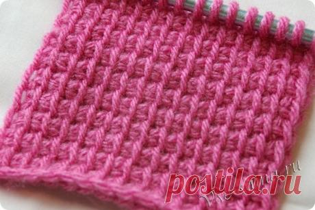 Тунисское вязание - Уроки вязания крючком
