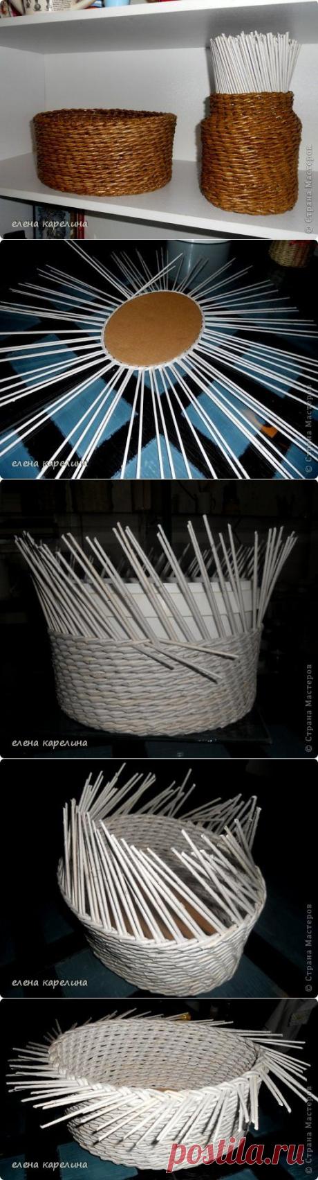 НОВАЯ ОВАЛЬНАЯ КОРЗИНА | Страна Мастеров