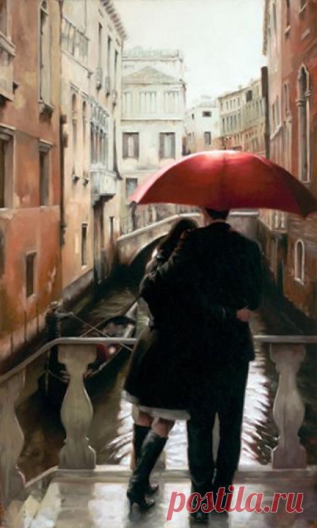 Daniel Del Orfano    Lost in Venice | Red Umbrella Art
