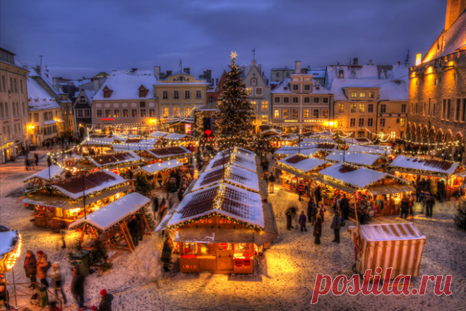 13 самых красивых рождественских ярмарок Европы