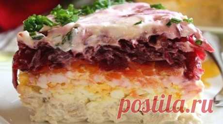 Свекольный салат «Генерал». Вкусно, не то слово