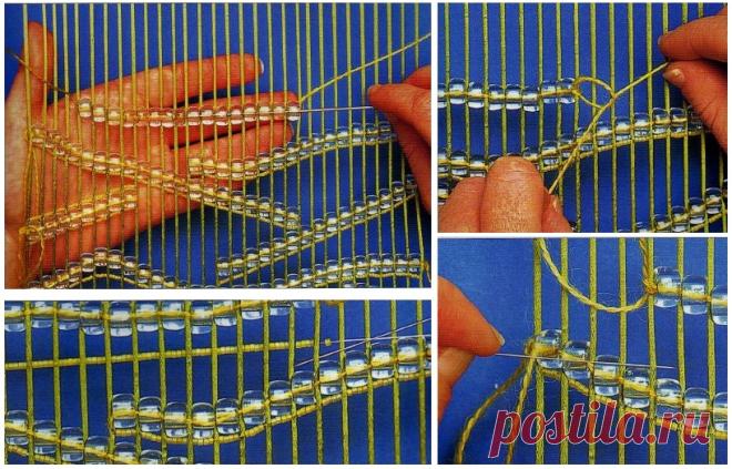 Бисерное ткачество ручное мастер класс