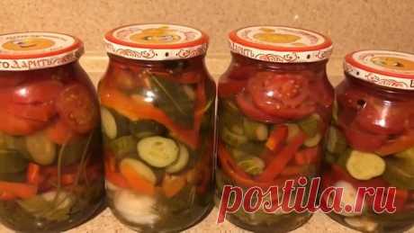 Летний салат на зиму! Вкуснятина непередаваемая!!