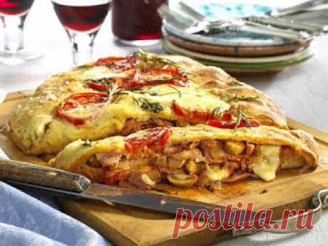Самые вкусные рецепты: Пицца Кальцоне